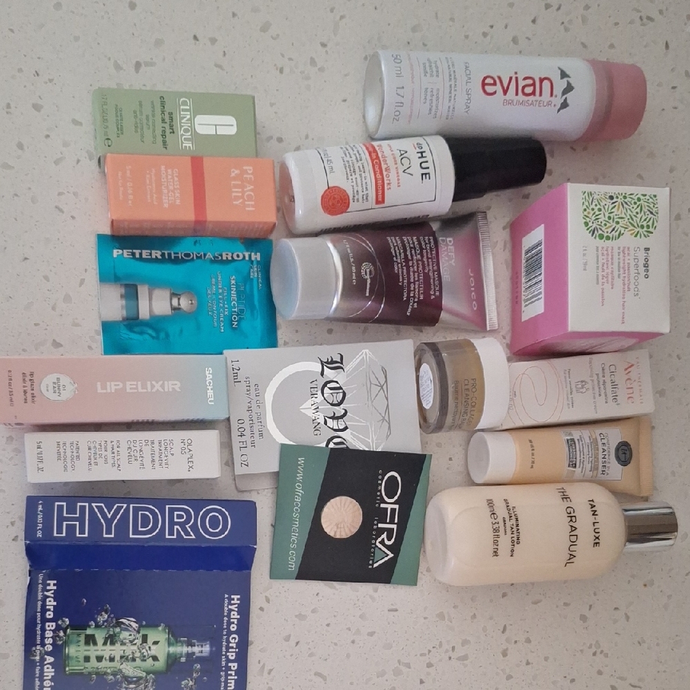 Assorted Skincare and Beauty Products